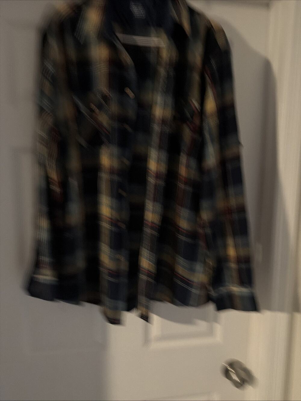 Vintage Sears Men's Store Plaid Flannel Button Up XL Tall
